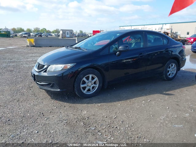 12616021 :رقم المزاد ، 2HGFB2F56DH102408 vin ، 2013 Honda Civic Ex 4dr مزاد بيع