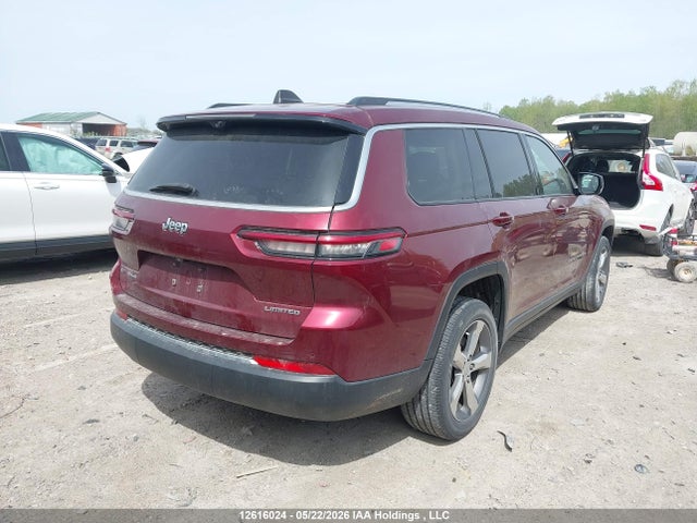 Aukcja sprzedaży 2021 Jeep Grand Cherokee L Limited, vin: 1C4RJKBG8M8107864, numer aukcji: 12616024