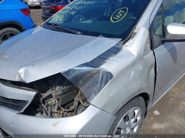 12614064 :رقم المزاد ، JTDKTUD32CD537221 vin ، 2012 Toyota Yaris Le مزاد بيع