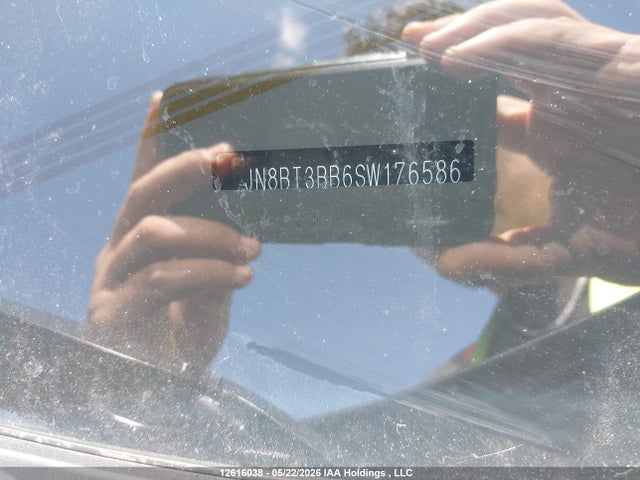 12616038 :رقم المزاد ، JN8BT3BB6SW176586 vin ، 2025 Nissan Rogue Sv/rock Creek مزاد بيع