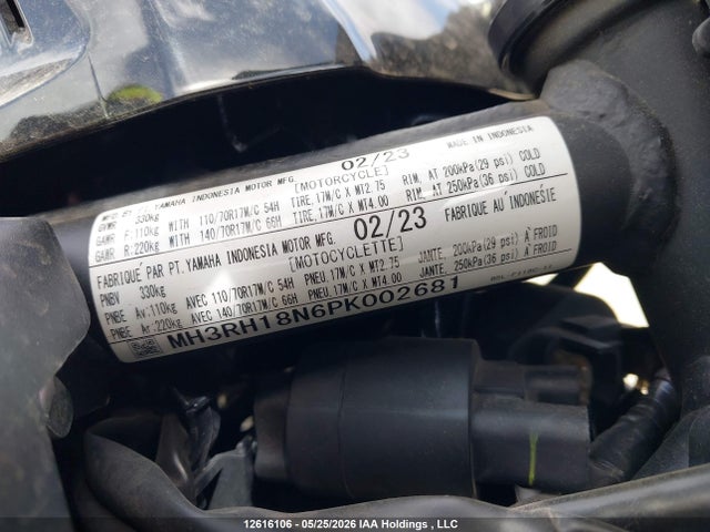 Yamaha Yzfr3 A 2023 MH3RH18N6PK002681 Image 10