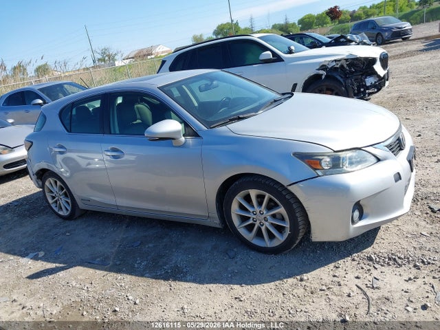 12616115 :رقم المزاد ، JTHKD5BH4C2113793 vin ، 2012 Lexus Ct 200h مزاد بيع