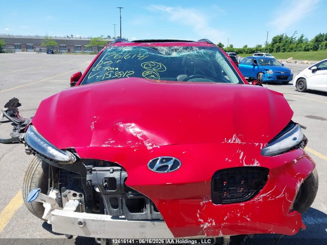 2022 Hyundai Kona Sel მანქანა იყიდება აუქციონზე, vin: KM8K33AG0NU153812, აუქციონის ნომერი: 12616141