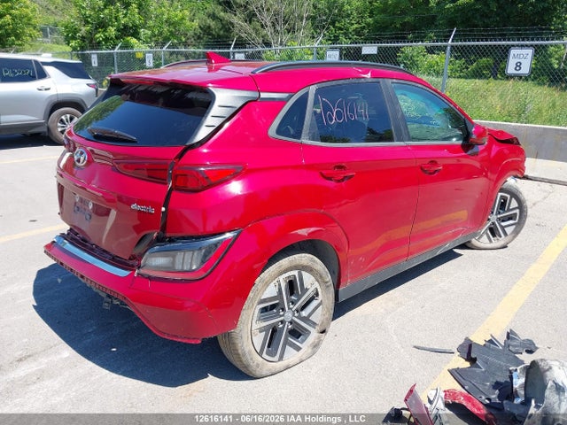2022 Hyundai Kona Sel მანქანა იყიდება აუქციონზე, vin: KM8K33AG0NU153812, აუქციონის ნომერი: 12616141