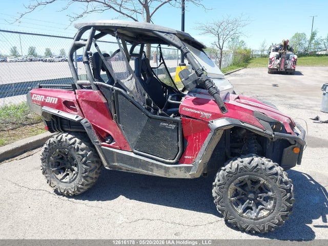 2018 Can-am Commander 800r Xt მანქანა იყიდება აუქციონზე, vin: 3JBKKAN22JJ000104, აუქციონის ნომერი: 12616178