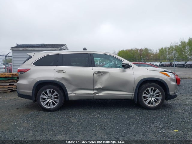 Продажа на аукционе авто 2016 Toyota Highlander Xle, vin: 5TDJKRFH2GS342928, номер лота: 12616187