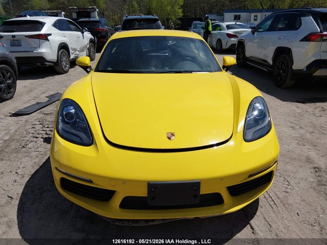 Aukcja sprzedaży 2018 Porsche Cayman, vin: WP0AA2A83JK261081, numer aukcji: 12616192