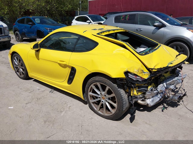 Aukcja sprzedaży 2018 Porsche Cayman, vin: WP0AA2A83JK261081, numer aukcji: 12616192