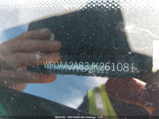 Aukcja sprzedaży 2018 Porsche Cayman, vin: WP0AA2A83JK261081, numer aukcji: 12616192