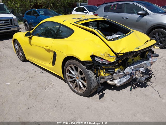 Aukcja sprzedaży 2018 Porsche Cayman, vin: WP0AA2A83JK261081, numer aukcji: 12616192