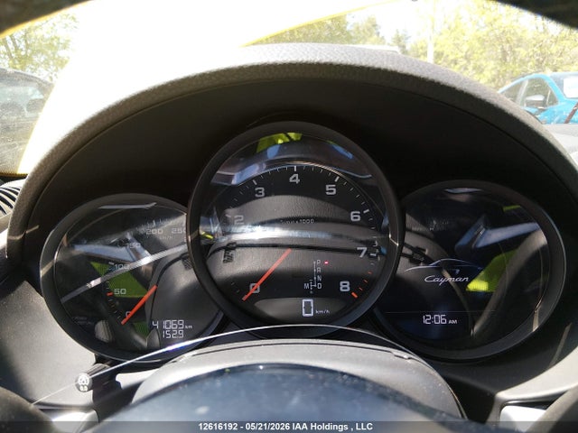 Aukcja sprzedaży 2018 Porsche Cayman, vin: WP0AA2A83JK261081, numer aukcji: 12616192