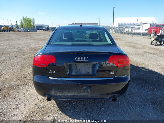 Aukcja sprzedaży 2008 Audi A4 3.2 Quattro, vin: WAUDH68E58A015383, numer aukcji: 12616205