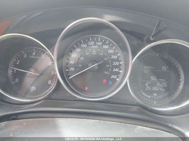 12613178 :رقم المزاد ، JM3KE4CY2E0410235 vin ، 2014 Mazda Cx-5 Gs مزاد بيع