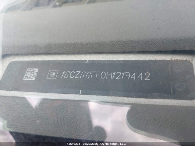 Aukcja sprzedaży 2017 Chevrolet Express, vin: 1GCZGGFF0H1219442, numer aukcji: 12616231