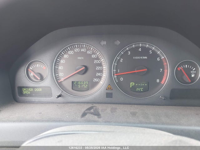 12616233 :رقم المزاد ، YV1RS592062540636 vin ، 2006 Volvo S60 مزاد بيع