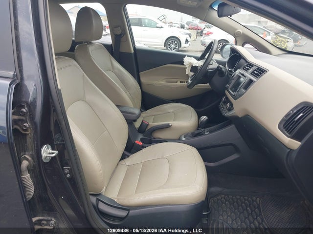 12609486 :رقم المزاد ، KNADN5A36D6857027 vin ، 2013 Kia Rio Ex/sx مزاد بيع