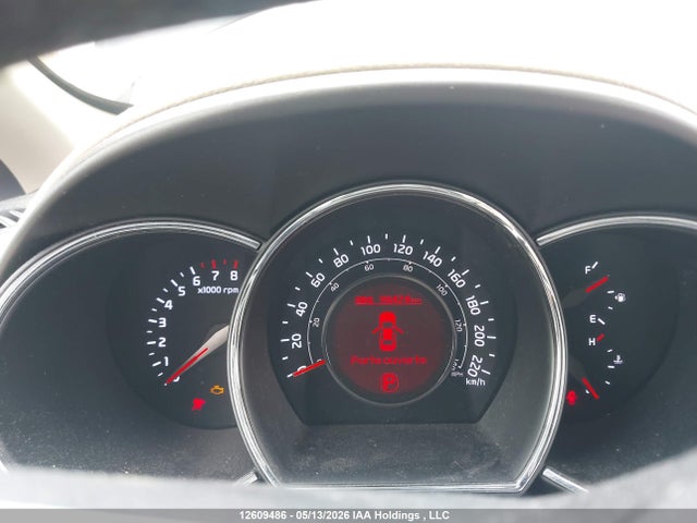 12609486 :رقم المزاد ، KNADN5A36D6857027 vin ، 2013 Kia Rio Ex/sx مزاد بيع