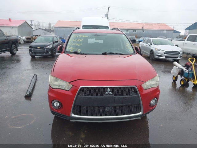 12603191 :رقم المزاد ، JA4JT5AXXBU602947 vin ، 2011 Mitsubishi Outlander Xls مزاد بيع