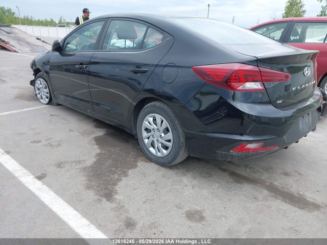 2020 Hyundai Elantra Se მანქანა იყიდება აუქციონზე, vin: KMHD74LF7LU109195, აუქციონის ნომერი: 12616245