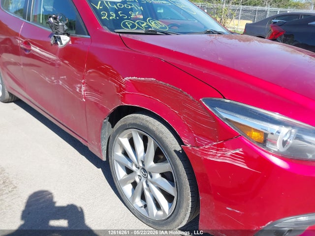 Продаж на аукціоні авто 2017 Mazda 3 Grand Touring, vin: JM1BN1M30H1140074, номер лоту: 12616261