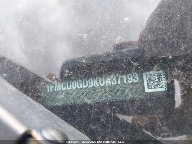 1FMCU0GD9KUA37193 Ford ESCAPE SE
