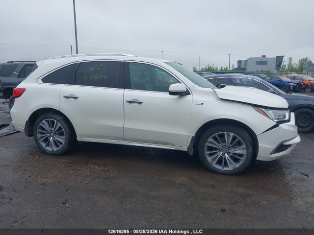 12616295 :رقم المزاد ، 5J8YD7H93JL800019 vin ، 2018 Acura Mdx Sport Hybrid مزاد بيع