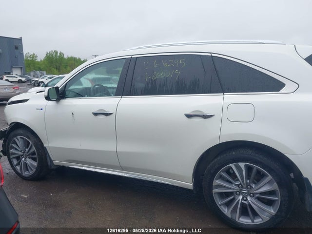 12616295 :رقم المزاد ، 5J8YD7H93JL800019 vin ، 2018 Acura Mdx Sport Hybrid مزاد بيع