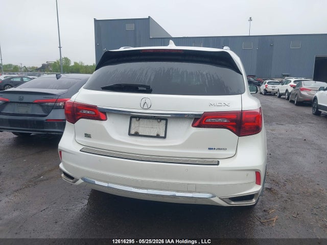 12616295 :رقم المزاد ، 5J8YD7H93JL800019 vin ، 2018 Acura Mdx Sport Hybrid مزاد بيع