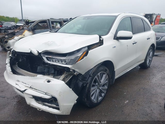 12616295 :رقم المزاد ، 5J8YD7H93JL800019 vin ، 2018 Acura Mdx Sport Hybrid مزاد بيع