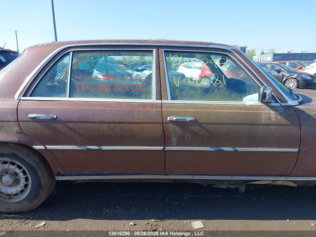 12616296 :رقم المزاد ، 12065181 vin ، 1977 Mercedes-benz  مزاد بيع