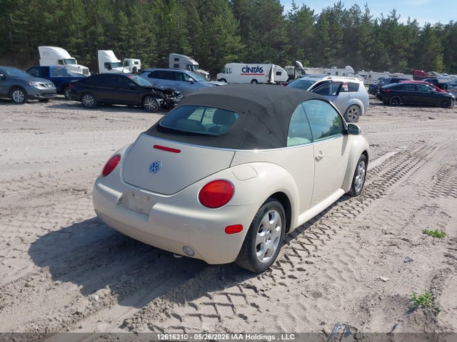 12616310 :رقم المزاد ، 3VWCK21Y63M320946 vin ، 2003 Volkswagen New Beetle Gls مزاد بيع