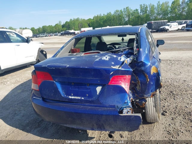 Aukcja sprzedaży 2006 Honda Civic Dx-g, vin: 2HGFA16356H022225, numer aukcji: 12616315