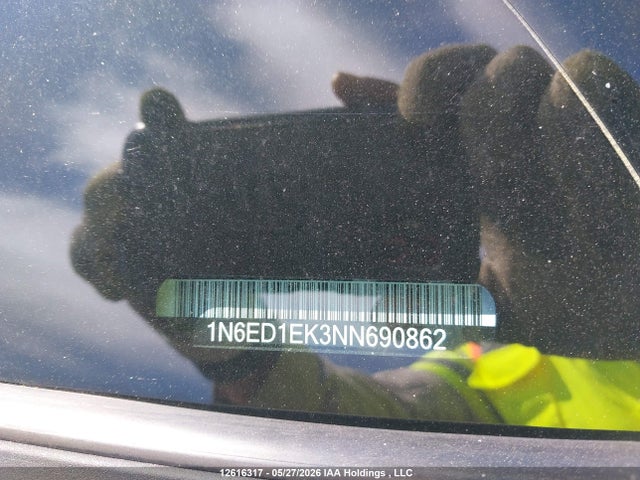 Продаж на аукціоні авто 2022 Nissan Frontier S/sv/pro-4x, vin: 1N6ED1EK3NN690862, номер лоту: 12616317