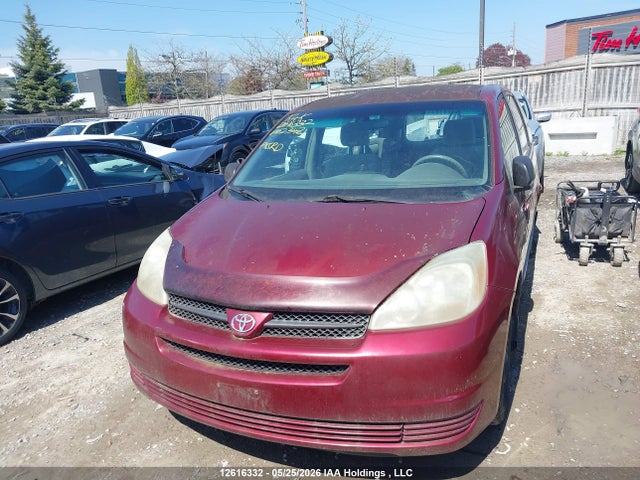 2004 Toyota Sienna Ce მანქანა იყიდება აუქციონზე, vin: 5TDZA29C24S162342, აუქციონის ნომერი: 12616332