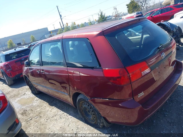 2004 Toyota Sienna Ce მანქანა იყიდება აუქციონზე, vin: 5TDZA29C24S162342, აუქციონის ნომერი: 12616332