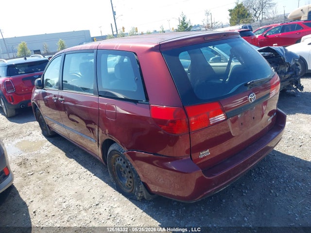2004 Toyota Sienna Ce მანქანა იყიდება აუქციონზე, vin: 5TDZA29C24S162342, აუქციონის ნომერი: 12616332