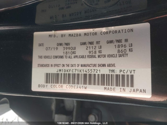 Mazda CX-3 2019 JM1DKFC71K1455721 Image 9