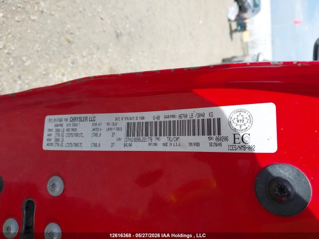 Продажа на аукционе авто 2008 Dodge Ram 1500 St/sxt, vin: 1D7HU18288J221778, номер лота: 12616368