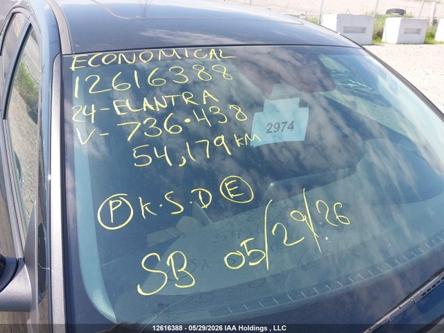 Продажа на аукционе авто 2024 Hyundai Elantra Preferred W/tech Package, vin: KMHLM4DG2RU736438, номер лота: 12616388