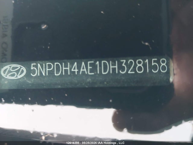 12616395 :رقم المزاد ، 5NPDH4AE1DH328158 vin ، 2013 Hyundai Elantra Gls مزاد بيع