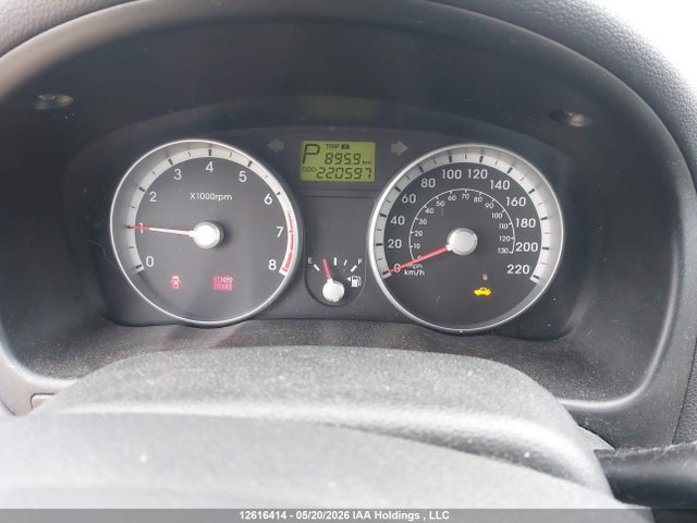 2009 Hyundai Accent Se მანქანა იყიდება აუქციონზე, vin: KMHCN35C79U120916, აუქციონის ნომერი: 12616414