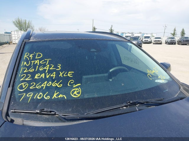 12616423 :رقم المزاد ، 2T3R1RFVXNC264066 vin ، 2022 Toyota Rav4 Xle مزاد بيع