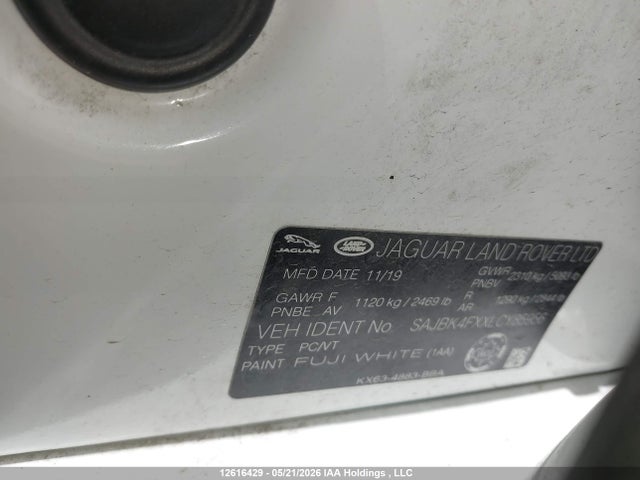 SAJBK4FXXLCY85956 Jaguar Xf Prestige