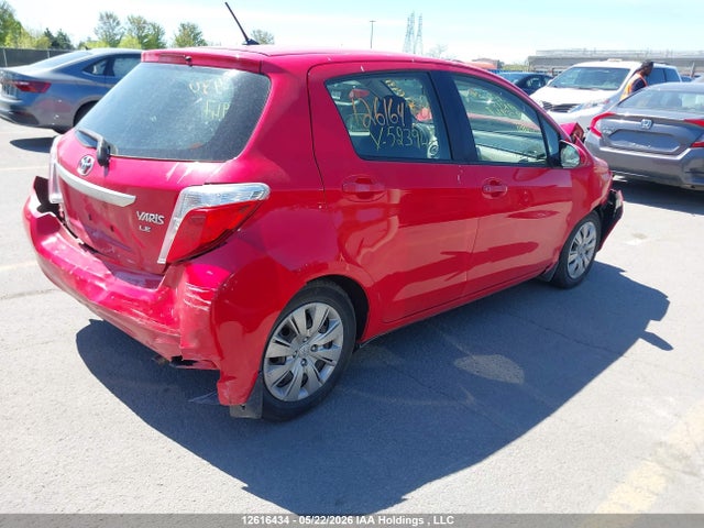 2012 Toyota Yaris მანქანა იყიდება აუქციონზე, vin: JTDKTUD30CD523947, აუქციონის ნომერი: 12616434