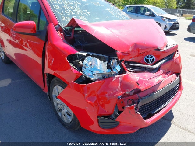 2012 Toyota Yaris მანქანა იყიდება აუქციონზე, vin: JTDKTUD30CD523947, აუქციონის ნომერი: 12616434