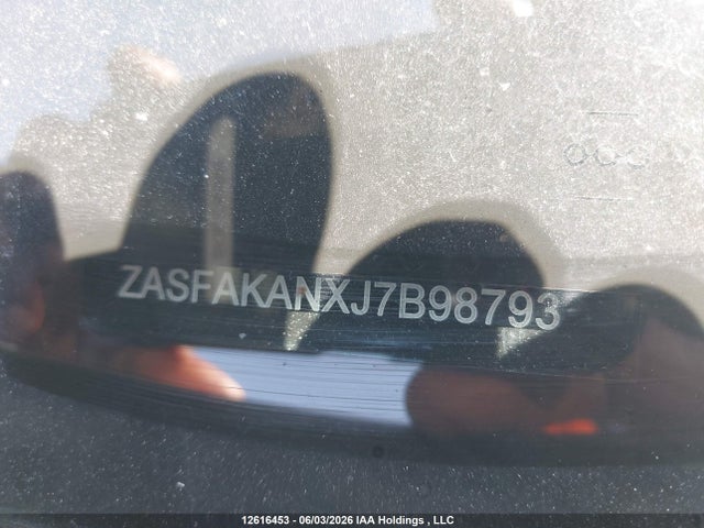 Продаж на аукціоні авто 2018 Alfa Romeo Stelvio, vin: ZASFAKANXJ7B98793, номер лоту: 12616453