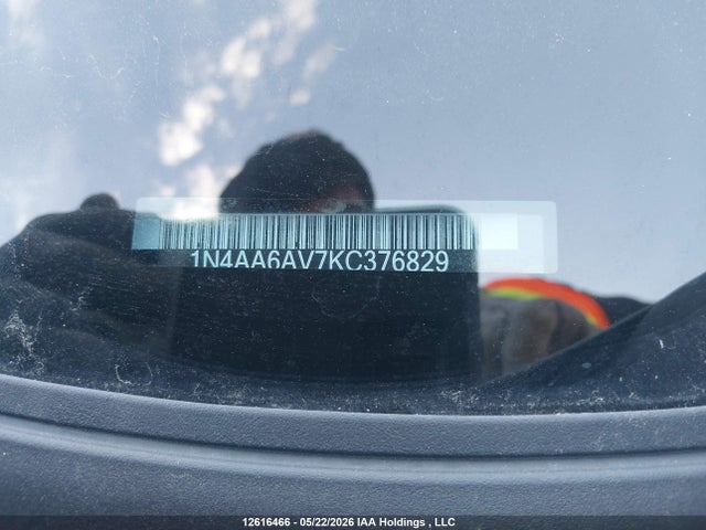 Продажа на аукционе авто 2019 Nissan Maxima Platinum/sl/sr, vin: 1N4AA6AV7KC376829, номер лота: 12616466