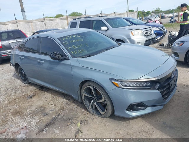 Aukcja sprzedaży 2022 Honda Accord Sedan, vin: 1HGCV1F37NA800142, numer aukcji: 12616472