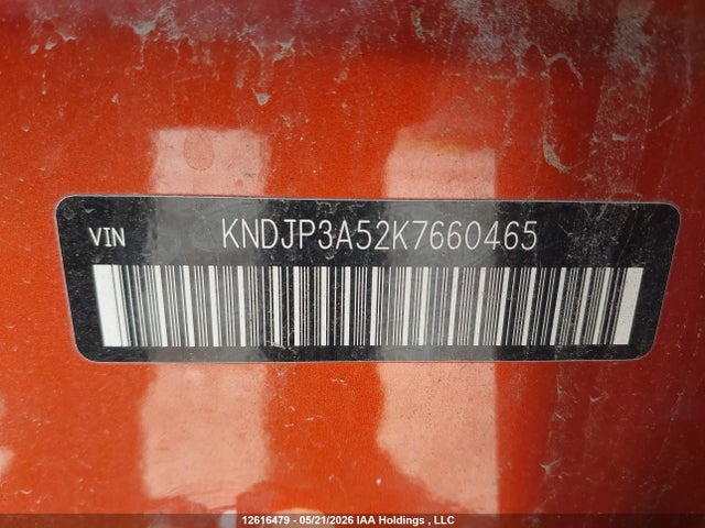 KIA Soul Ex/ex Premium/ex Tech/ex+ 2019 KNDJP3A52K7660465 Image 9