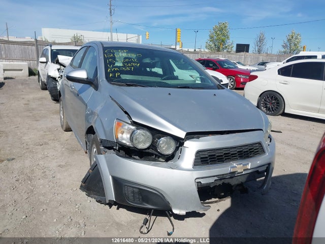 Aukcja sprzedaży 2015 Chevrolet Sonic Lt Auto, vin: 1G1JC5SH6F4123694, numer aukcji: 12616480